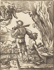 Sacrifício de Abraão de Albrecht Altdorfer