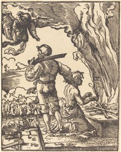 Sacrifício de Abraão de Albrecht Altdorfer