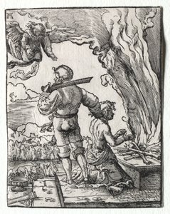 Sacrifício de Abraão de Albrecht Altdorfer