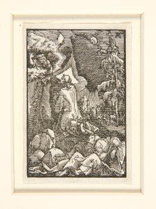Agonia no Jardim, da série A Queda e a Redenção do Homem de Albrecht Altdorfer