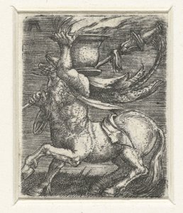 Centauro carrega um pote de fogo de Albrecht Altdorfer