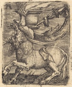 Centauro com um vaso de Albrecht Altdorfer