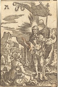 Cristo Aparecendo a Santa Madalena de Albrecht Altdorfer