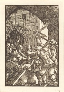 Cristo carregando a cruz de Albrecht Altdorfer