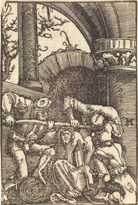 Cristo coroado de espinhos de Albrecht Altdorfer