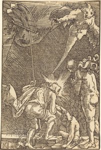 Cristo Descendo ao Inferno de Albrecht Altdorfer