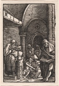 Cristo Disputando com os Médicos de Albrecht Altdorfer