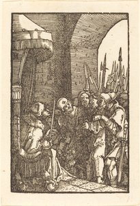 Cristo diante de Caifás de Albrecht Altdorfer