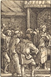 Cristo antes de Caifás de Albrecht Altdorfer