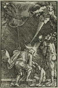 Cristo no Limbo, de A Queda e a Redenção do Homem de Albrecht Altdorfer