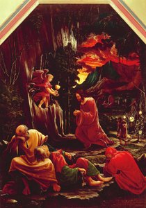 Cristo no Monte das Oliveiras de Albrecht Altdorfer