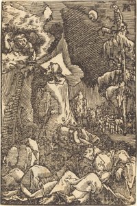 Cristo no Monte das Oliveiras de Albrecht Altdorfer