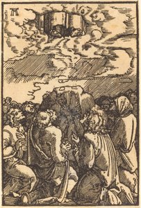 Ascensão de Cristo de Albrecht Altdorfer