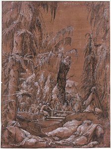Cristo no Monte das Oliveiras de Albrecht Altdorfer