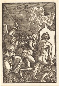 Expulsão do paraíso de Albrecht Altdorfer