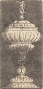 Cálice com o Hércules Infantil em cima de Albrecht Altdorfer