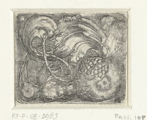 Romã e videiras de folhas de Albrecht Altdorfer