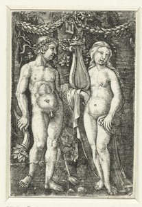 Hércules e uma musa de Albrecht Altdorfer