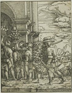 Josué e Calebe de Albrecht Altdorfer
