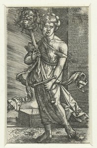 Judith com a cabeça de Holofernes de Albrecht Altdorfer