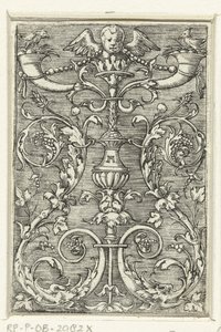 Candelabro com um querubim de Albrecht Altdorfer