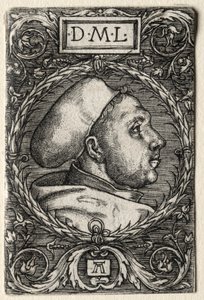 Martinho Lutero de Albrecht Altdorfer