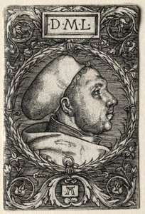 Martin Luther, ca. 1525 de Albrecht Altdorfer