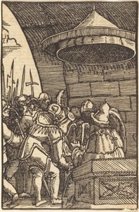 Pilatos lava as mãos de Albrecht Altdorfer