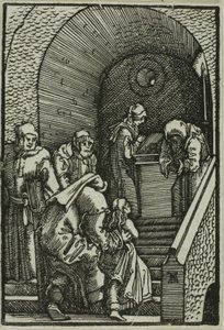 Apresentação da Virgem, de A Queda e Redenção do Homem de Albrecht Altdorfer