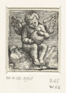 Putto com uma bola de Albrecht Altdorfer