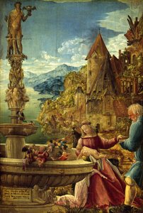 Descanso durante a fuga para o Egito de Albrecht Altdorfer