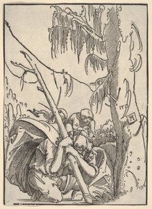 São Cristóvão a carregar o Menino Jesus de Albrecht Altdorfer