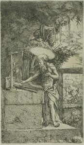 São Jerônimo lendo de Albrecht Altdorfer