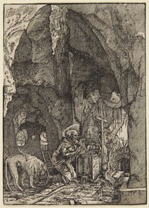 São Jerónimo numa gruta de Albrecht Altdorfer