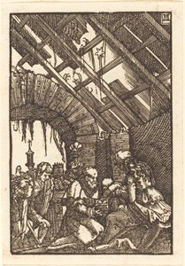 A adoração dos magos de Albrecht Altdorfer