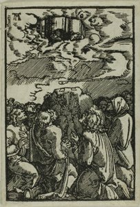A Ascensão, de A Queda e Redenção do Homem de Albrecht Altdorfer