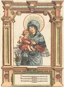 A bela virgem de Regensburg de Albrecht Altdorfer