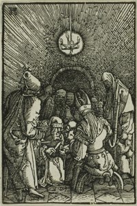 A circuncisão, de A Queda e Redenção do Homem de Albrecht Altdorfer