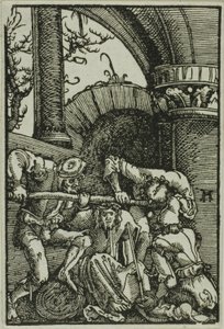 A Coroação de Espinhos, de A Queda e Redenção do Homem de Albrecht Altdorfer