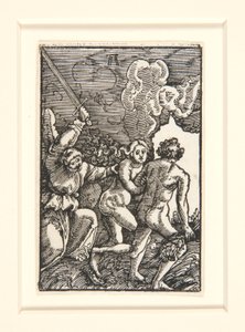 A Expulsão do Paraíso, da Queda e Redenção do Homem de Albrecht Altdorfer