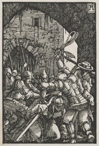 A queda e redenção do homem: Cristo carregando a cruz de Albrecht Altdorfer