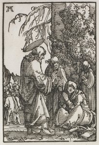A Queda e a Redenção do Homem: Cristo Despedindo-se de Sua Mãe antes da Paixão de Albrecht Altdorfer