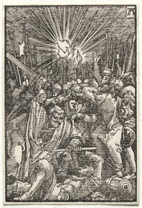 A Queda e Redenção do Homem: Cristo levado cativo de Albrecht Altdorfer