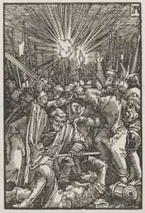A Queda e Redenção do Homem: Cristo levado cativo de Albrecht Altdorfer