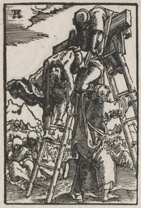 A Queda e Redenção do Homem: Descida da Cruz de Albrecht Altdorfer