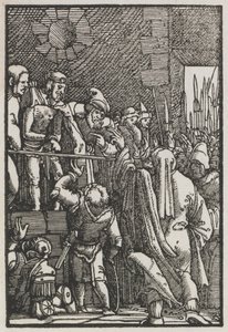 A queda e redenção do homem: Ecco Homo, c. 1515 de Albrecht Altdorfer