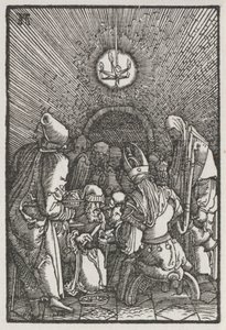 A queda e redenção do homem: a circuncisão, c. 1515 de Albrecht Altdorfer