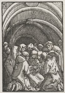A Queda e Redenção do Homem: A Morte da Virgem, c. 1515 de Albrecht Altdorfer