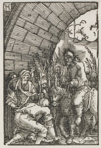 A Queda e Redenção do Homem: A Entrada em Jerusalém, c. 1515 de Albrecht Altdorfer