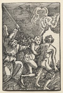 A Queda e Redenção do Homem: A Expulsão do Éden de Albrecht Altdorfer